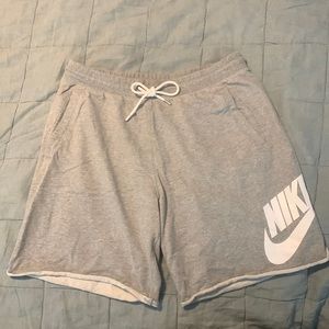Nike sweat shorts